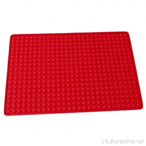 Dolland Silicone Baking Mat Hot Pads Non-slip Silicone Insulation Mat For Home Use - Best for Microwave Toaster Oven Tray/pan - B0797RNYRP